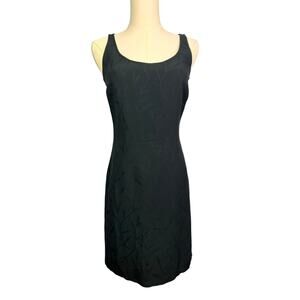 Vestimenta Elegant navy blue Sleeveless Dress from Italy size 8